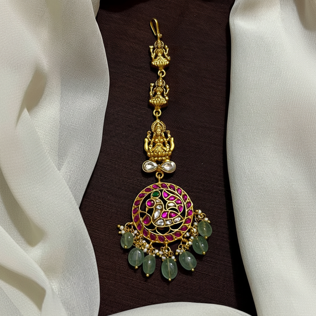Lakshmi Jadau Tika - HA00244