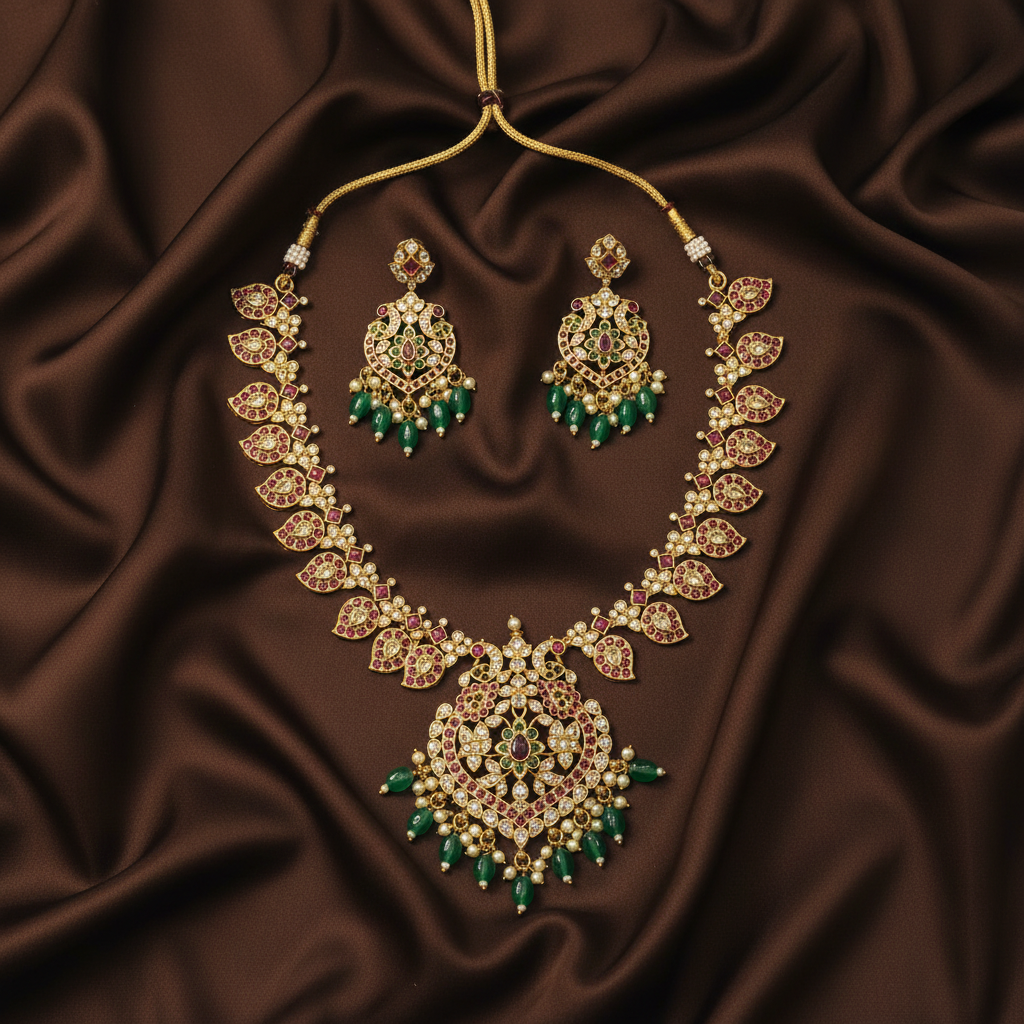 Kempu Mango Neckalce - NN00870