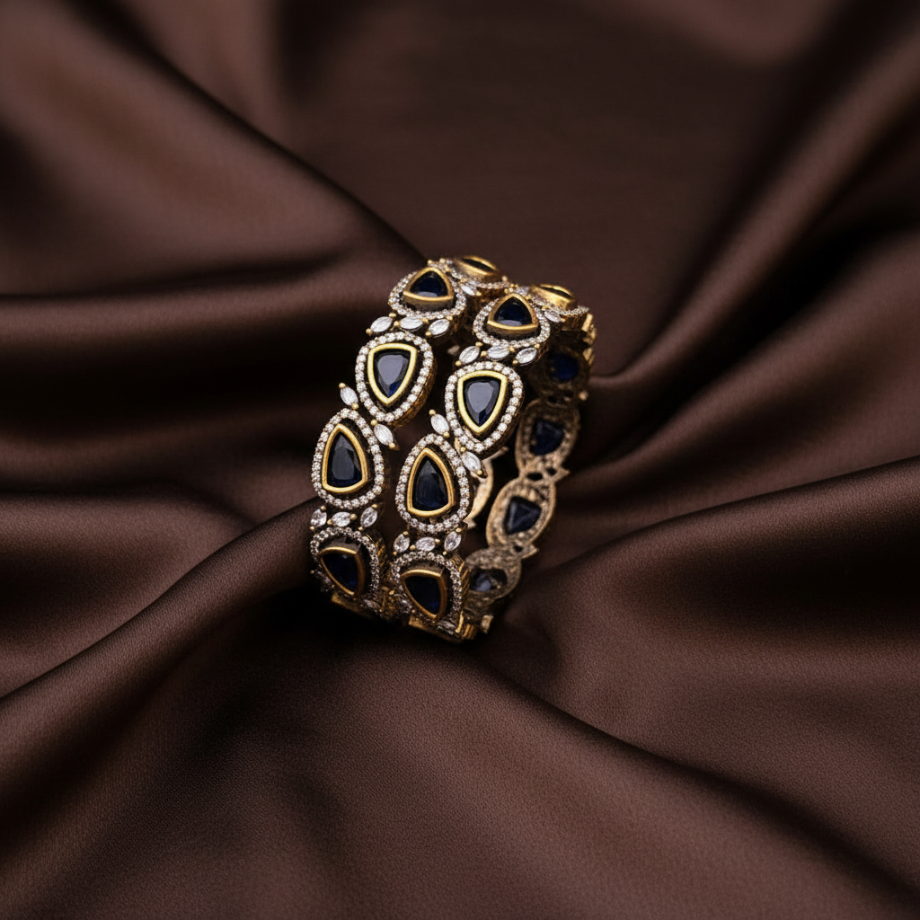 Elegant Victorian Bangles - BG00504