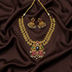 Kasu With Puligoru Pendant - NN00920
