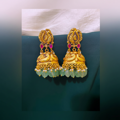 Nakshi Jadau Jhumkas - KE00118