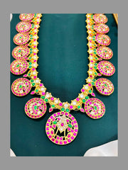 Jadau Long Bottumala Gold Replica - KH00136