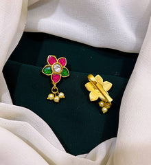 Multi Flower Bugadi in Kundan - BU0035