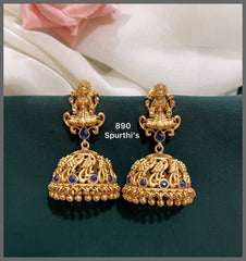 Beautiful Jhumki In Nakshi - NE00411