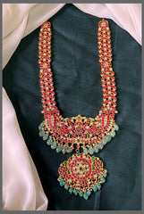 Rich Hug Ruby Haram in Kundan - KH00318