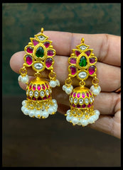 Jadau Cute Jhumki - KE00565