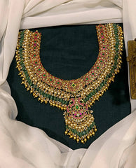 Beautiful Jadau Grand Bridal Necklace -KN0099