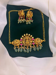 Jadau Kundan in Lakshmi Necklace - KN0082