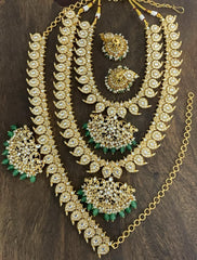 Mango Bridal Combo with Strawberry beads - BC004