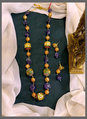 Amethyst Gemstone Beads Haram - PB00198