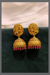 Bride and Groom Jhumki in Nakshi - NE00527