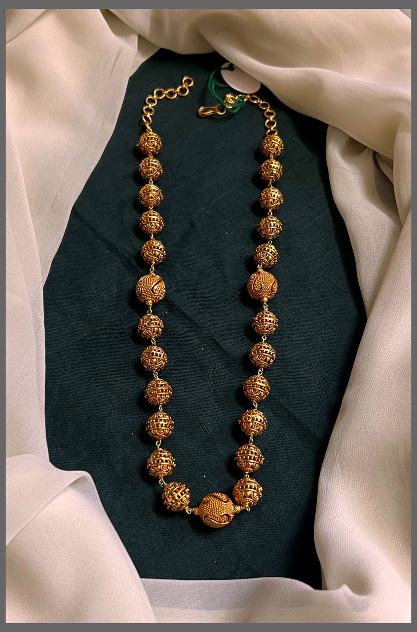 Royal Golden Beads Haram - PB00418