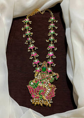 Saraswathi Devi Pendant with Lorus Side Chain - KH0047