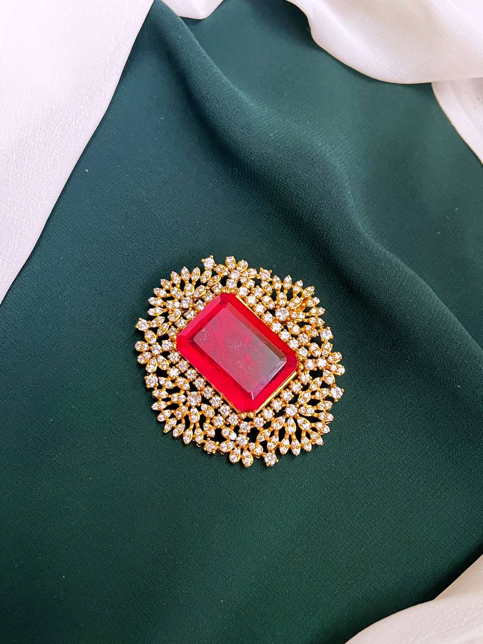 Ruby Doublet Pendant - PD002