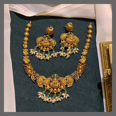 Lakshmi and Mango Necklace in Nakshi - NN00660