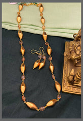 Beautiful Simple Gold Beads Haram - PB00545