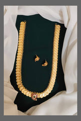 Kashu Mala with Mango pendent in Nakshi Haram - NH00100