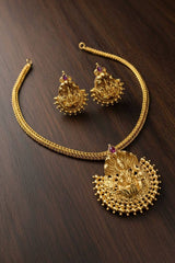 Nakshi Lakshmi Chain With Earrings - NN00880
