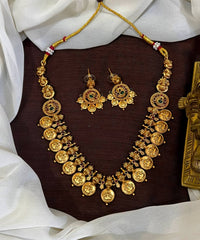Kaasu Old Fashion Necklace With Earrings - NN0027