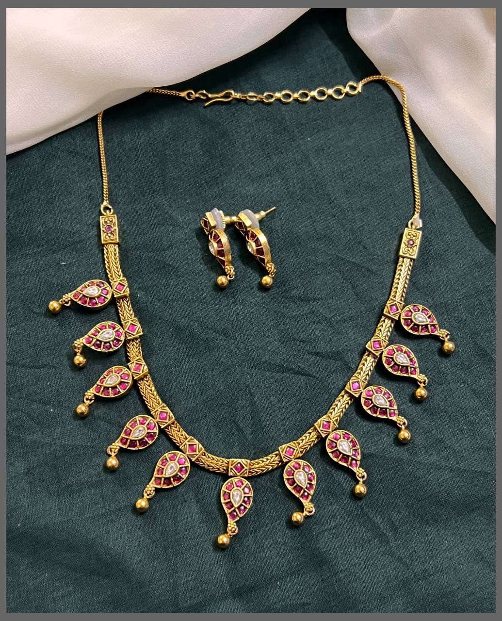 Mango Nakshi Necklace - NN00618
