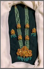 Pearl Haram with Lakshmi Pendant - PB00282