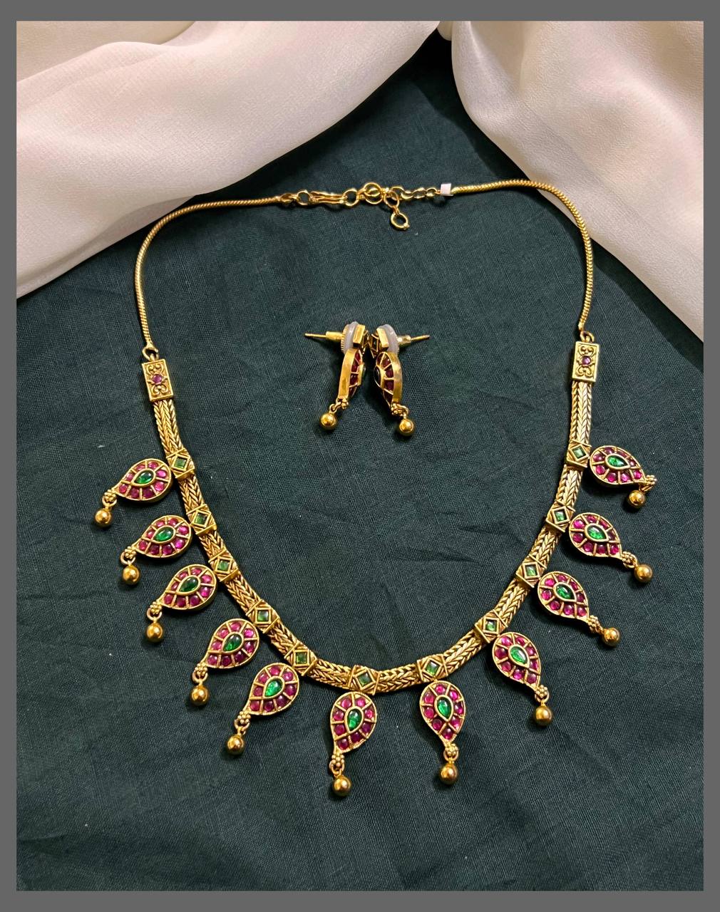 Mango Nakshi Necklace - NN00618