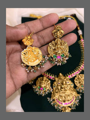 Jadau Lakshmi Guttipusalu Set - KN00463