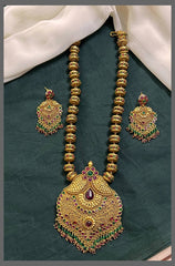 Antique Multicolor Haram In Nakshi - NH00322