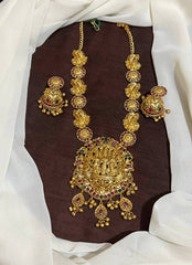 Nakshi  Necklace With Ram Parivar Pendant- NN00809