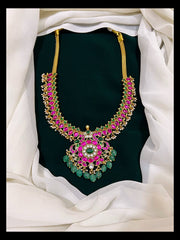 Jadau Flower Necklace - KN00277
