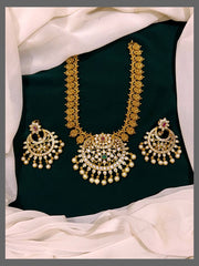 kasu Haram with Stone Pendant - NH00191