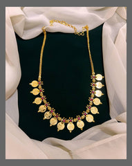 Beautiful Kempu Kaasu Chain - NE00270