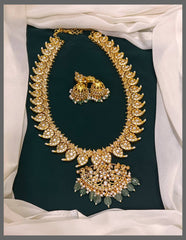 Beautiful Mango Haram With Pearl - NH00193