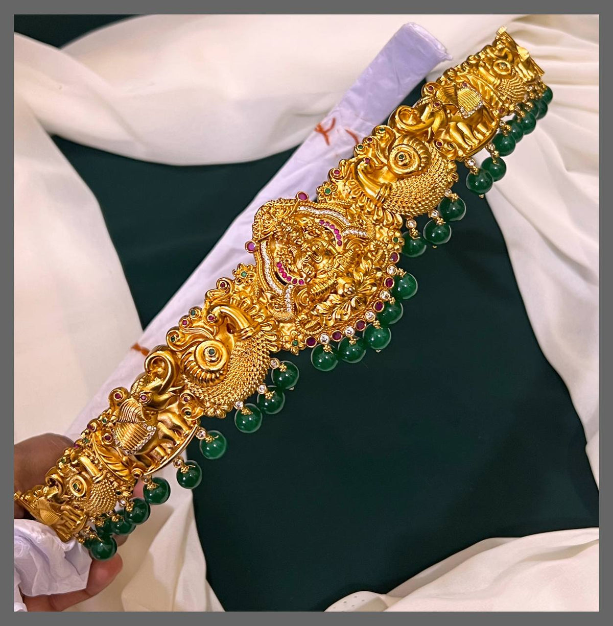 Nakshi Temple Collection Waist Belt - WB008