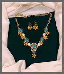 Beautiful Flower Necklace In Victorian - VN0098