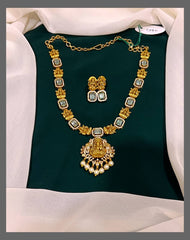 Beautiful Lakshmi Necklace In Nakshi - NN00276