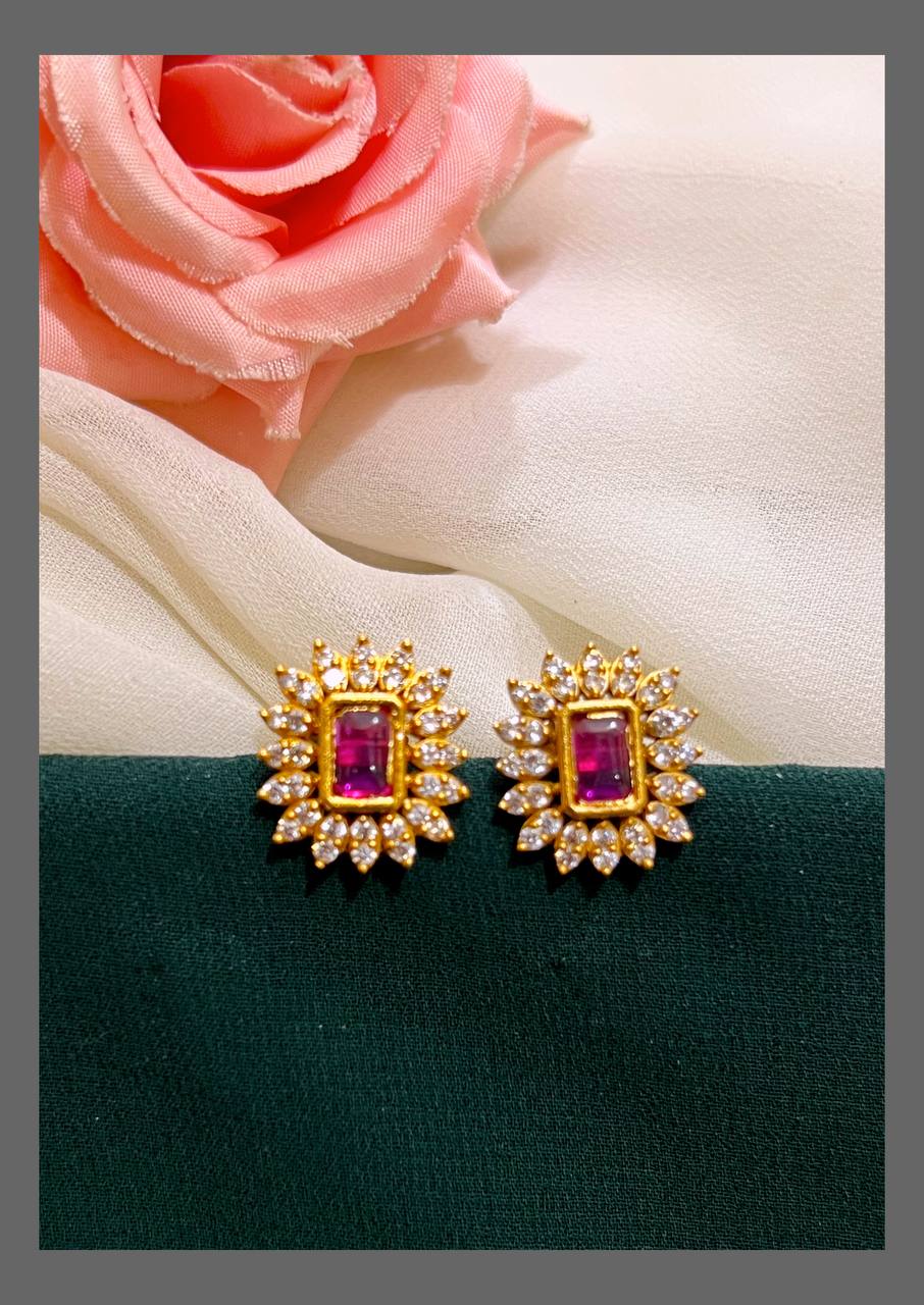 Beautiful Stud In Nakshi - NE00401