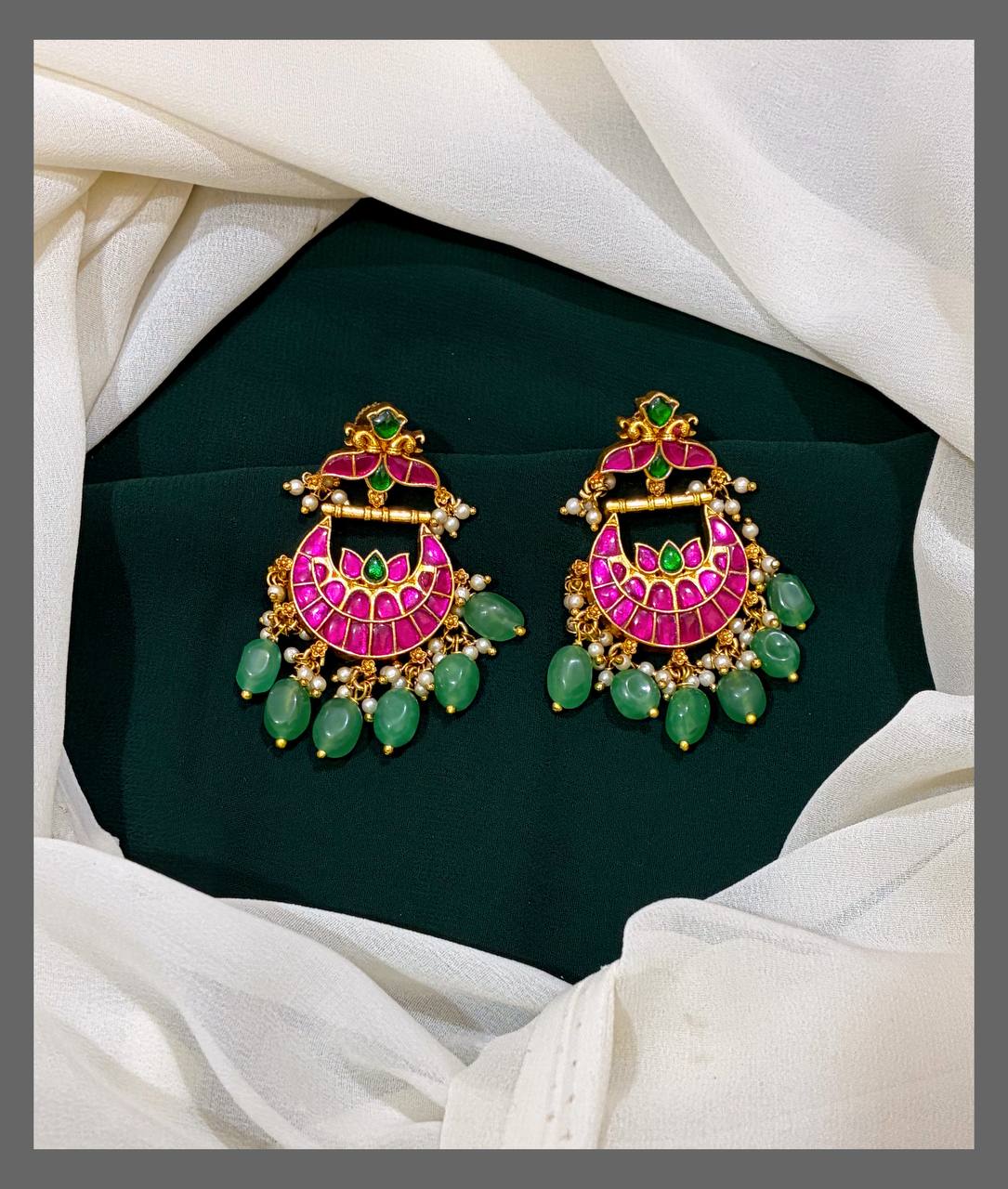 Beautiful Kundan Earring - KE00468