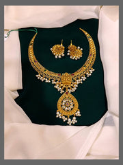 Lakshmi Choker In Nakshi Necklace - NN00417