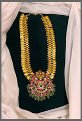 Kaasu Haram With Lord Balaji Kundan Pendent - KH00289