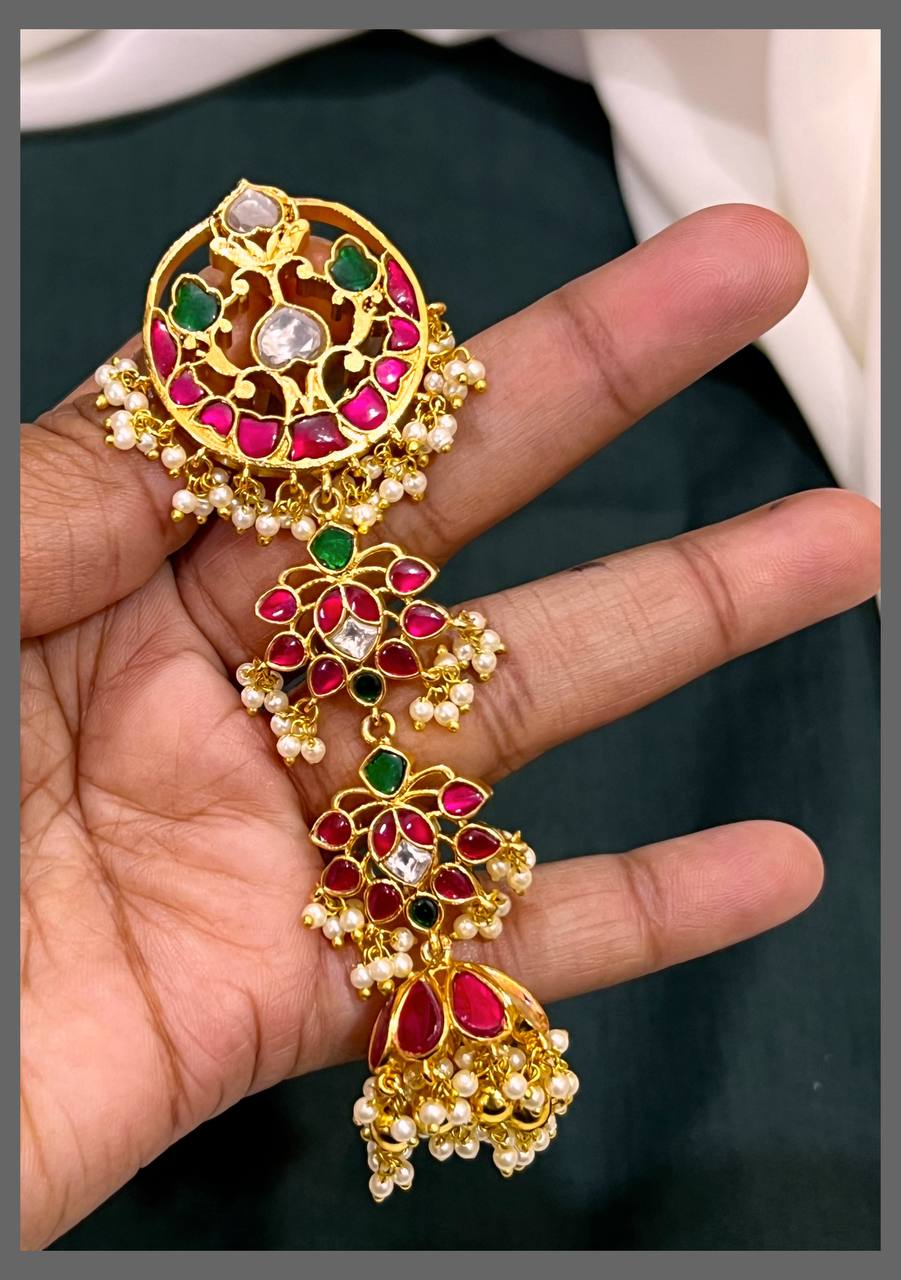 Beautiful Kundan Jada Billa - HA00141