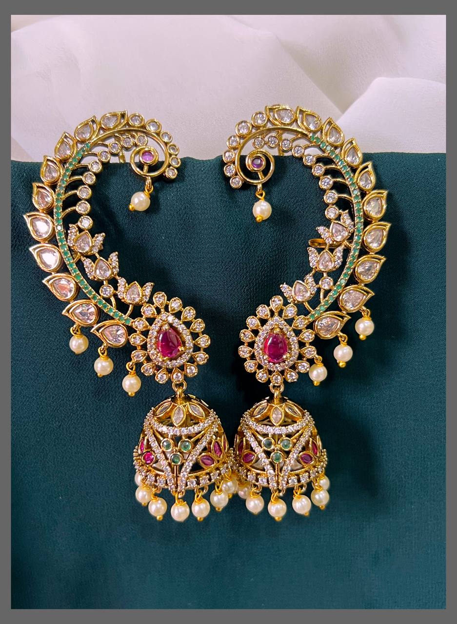 Earcuff Jhumki In Nakshi - NE00510