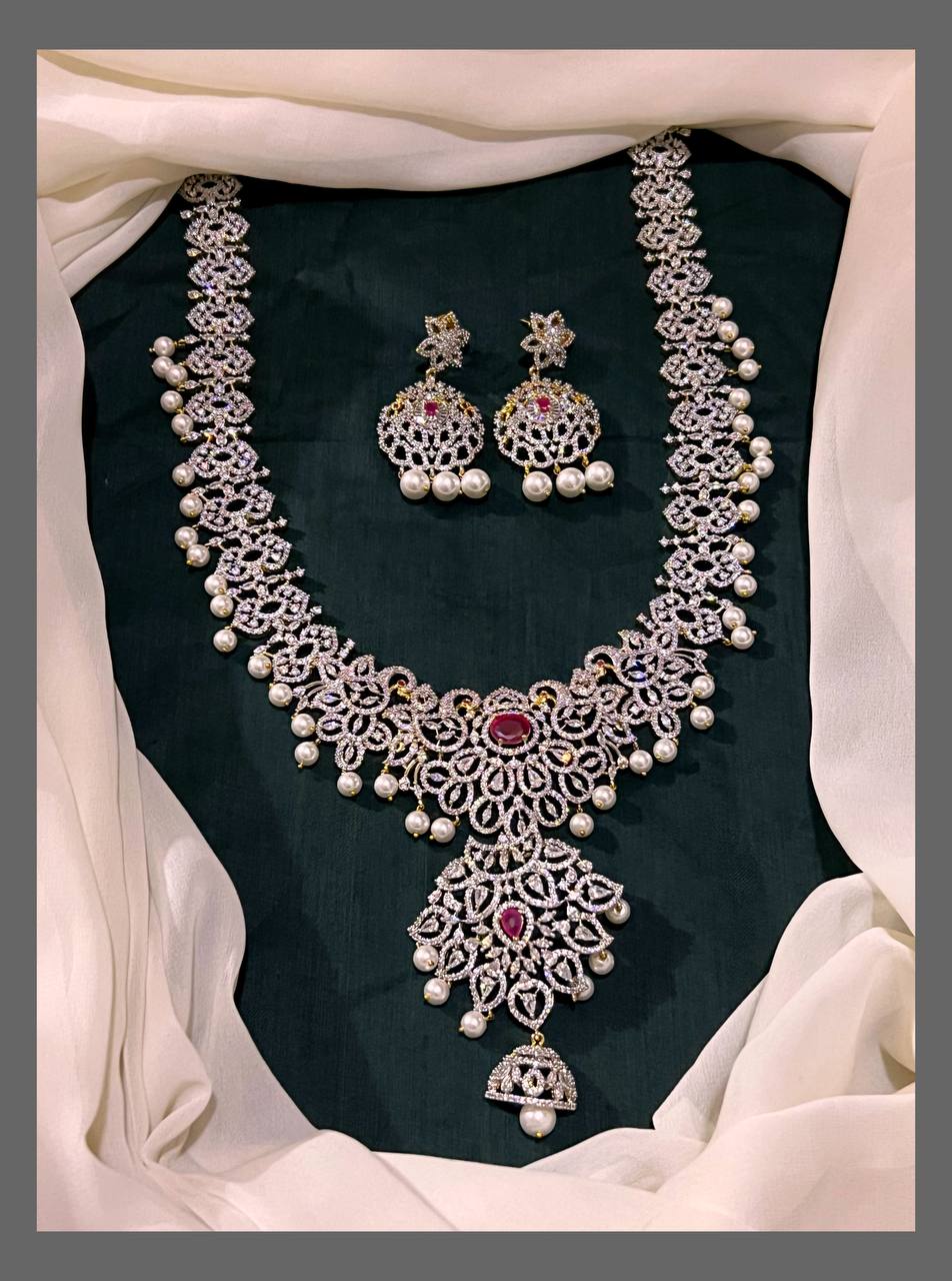 Diamond Harm With Pearls - DH0040