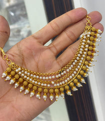 3 Layer Pearl and Gold Bead Matilu - MT0088