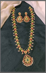 Beautiful Multi Colour Haram in Nakshi -  NH00297