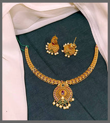 Kante Necklace In Nakshi - NN00596