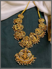 Beautiful Dasavataram Necklace In Nakshi - NN00751