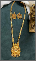 Antique Design Haram In Nakshi - NH00372