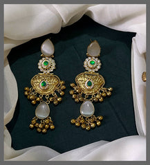 Designer Jadau Earrings - KE00227