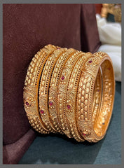 Beautiful Nakshi Bangles - BG00355